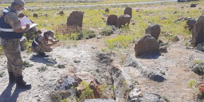 Kaçak kazı yapanlar suçüstü yakalandı