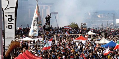 Lübnan'da protesto dalgası
