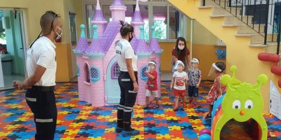 Girne’de Zabıta Ekipleri, Kreşleri Denetledi