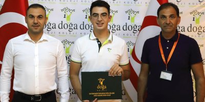 Doğu Akdeniz Doğa koleji öğrencilerinden büyük başarı