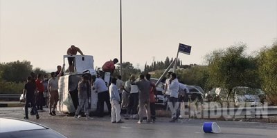 Girne'de korkunç kaza: 9 yaralı