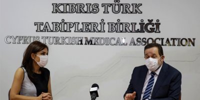 Denktaş, Kıbrıs Türk Tabibler Birliği’ni ziyaret etti
