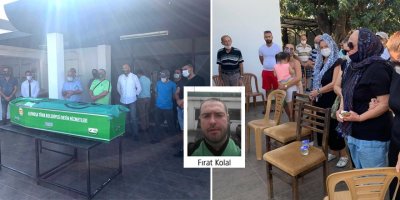 Fırat Kolal, gözyaşları arasında sonsuzluğa uğurlandı