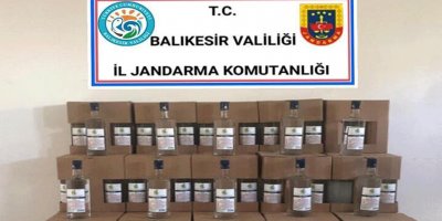 Yüzlerce litre kaçak alkol ele geçirildi