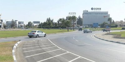 Gönyeli girişi  yollar asfaltlandı