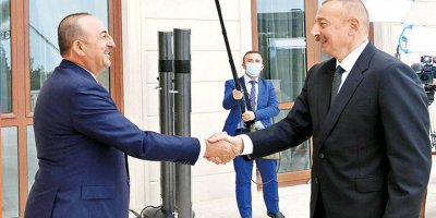Çavuşoğlu: Yanınızdayız ; Aliyev: Müteşekkiriz