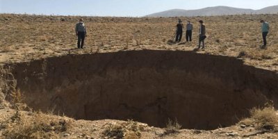 Konya'da yine obruk oluştu! 'İlk gördüğümüzde şaşkınlık geçirdik'