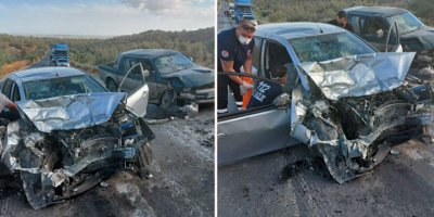 Dağyolunda kaza: 2 yaralı