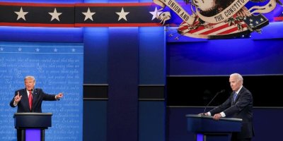 Trump ve Biden son kez kozlarını paylaştı