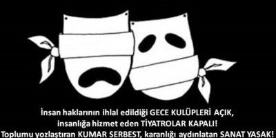 Baraka’dan çağrı: “Gerekli önlemler alınarak tiyatrolar açılsın”
