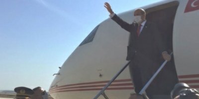 Tatar, Ankara’ya gitmek üzere KKTC’den ayrıldı