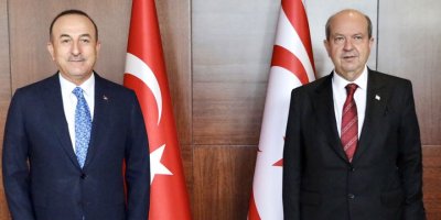 Cumhurbaşkanı Tatar, Türkiye Dışişleri Bakanı Çavuşoğlu’nu kabul etti