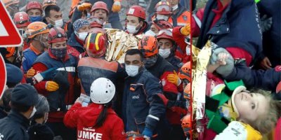 İzmir’de 65 saat sonra gelen mucize: Elif bebek sağ çıktı…