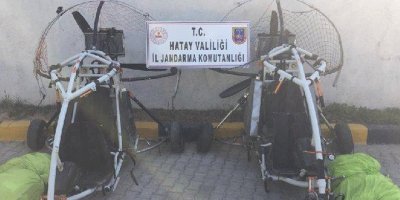 Hatay’da paramotor ve yamaç paraşütü faaliyetleri yasaklandı