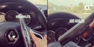 Silahlı video ile provokasyona bir gözaltı