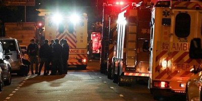 Hong Kong'da yangın: 7 ölü, 10 yaralı