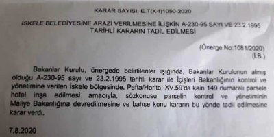 Halkın malı peşkeş çekildi!