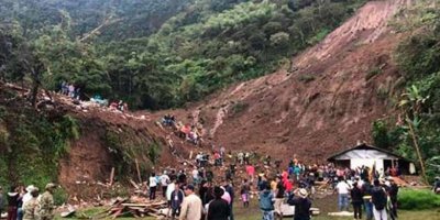 Kolombiya'da toprak kayması: 7 ölü, 12 yaralı