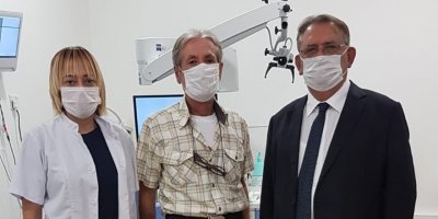 Yanak dokusundan yeni damak yapıldı