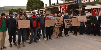 Geçitköylüler eylemde