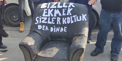 Şöfor Okulları Birliği araçlı eylem yapıyor..
