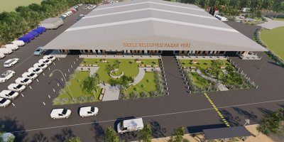 Kapalı pazar projesi için düğmeye basıldı