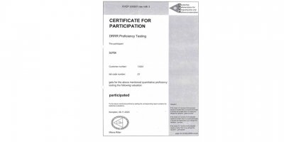 Sütek Laboratuvarı Yeterlilik Testini Geçti