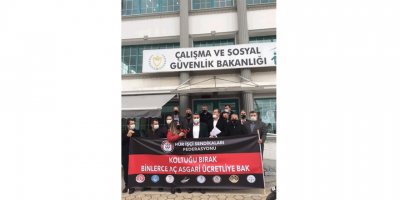 Hür-İş’in asgari ücret eylemi tamamlandı