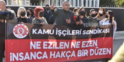 TÜK çalışanları grev ve eylem başlattı