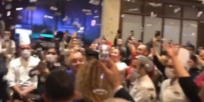 Casino’da yeni yıl kutlaması tepki topladı