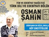 Osman Şahin DAÜ’de öğrencilerle bir araya gelecek