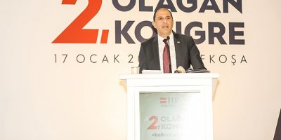 Özersay, HP genel başkanlığına yeniden seçildi
