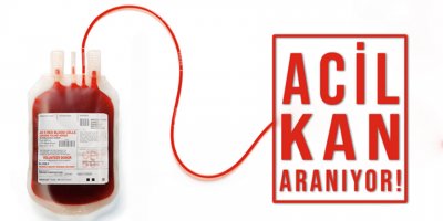 Acil kan aranıyor
