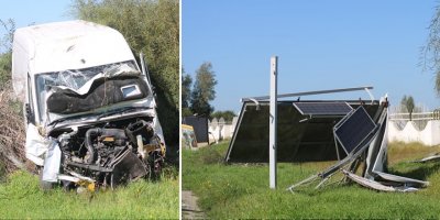 Trafik kazasında 52 yaşındaki Şükrü Güvercin yaralandı