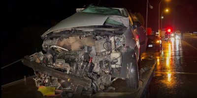 Gazimağusa Anayolu'nda feci kaza!