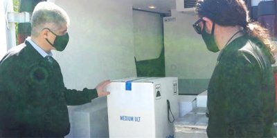 KKTC’ye daha fazla doz AB aşısı iletildi