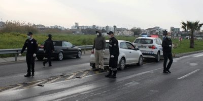 16 kişi sokağa çıkma yasağını ihlal etti