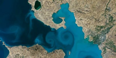 Van Gölü'nün uzaydan çekilen görseli NASA yarışmasında finalde