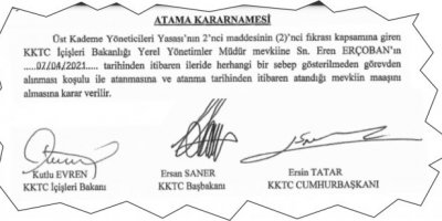 Emekliliğine 1 yıl kalan dünürünü müdür atadı