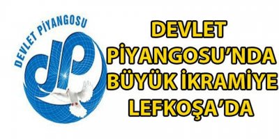 Büyük ikramiye Lefkoşa'da