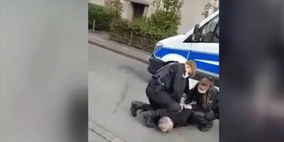 Almanya’da 'George Floyd' vakası