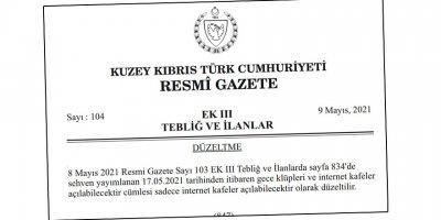 Gece kulüplerinin açılması kararı iptal edildi