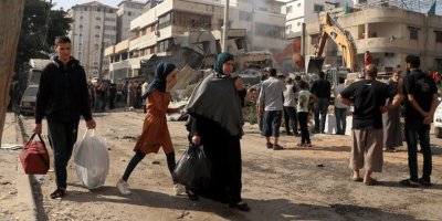 BM: Gazze Şeridi’nde 42 bin Filistinli evlerini terk etti