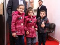 Terör örgütü DEAŞ'tan kurtarılan 3 çocuk Gaziantep'e getirildi