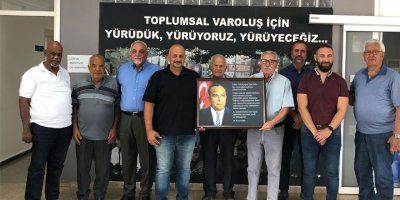 Dr. Fazıl Küçük Vakfı, KTÖS’Ü ziyaret etti