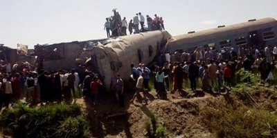 Mısır'da 24 saat içinde ikinci tren kazası: 8 yaralı