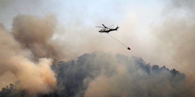 Baf’taki yangın devam ediyor