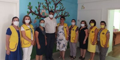 Lefkoşa Başkent Lıons Kulubü, Tadilatı tamamlanan çocuk yuvasında tören düzenledi