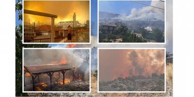 50 km2’lik alan kül oldu