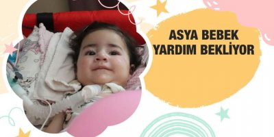 Asya bebek, yardım bekliyor